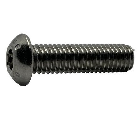 SUBURBAN BOLT AND SUPPLY 3/8"-16 Socket Head Cap Screw, Plain Stainless Steel, 1 in Length A2490240100